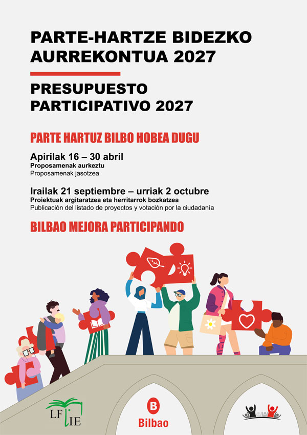 cartel presupuestos participativos