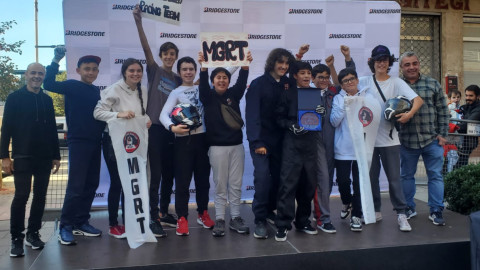 Bilboko La Perrerako Makergunea Racing Team taldeak lehen postua lortu du F24 kategorian (12-16 urte)